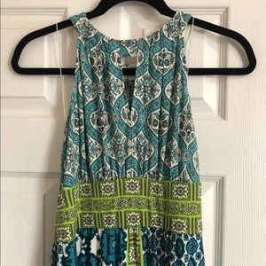 Summer Patterned Maxi Dress